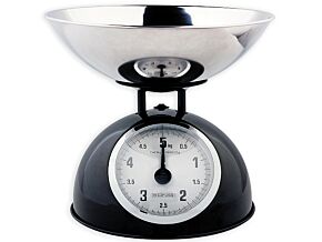Waga kuchenna w stylu retro KS60 do 5kg czarna